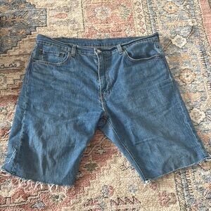 Blue Denim Shorts